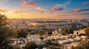 Jerusalem sunset — Gratitude